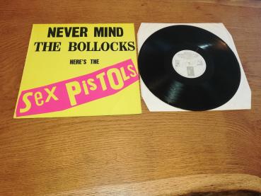 Sex Pistols Never Mind The Bollocks Here`s The Sex Pistols 1977 Virgin Records 25593 -270 White Label Deutsche Pressung VG+/VG+